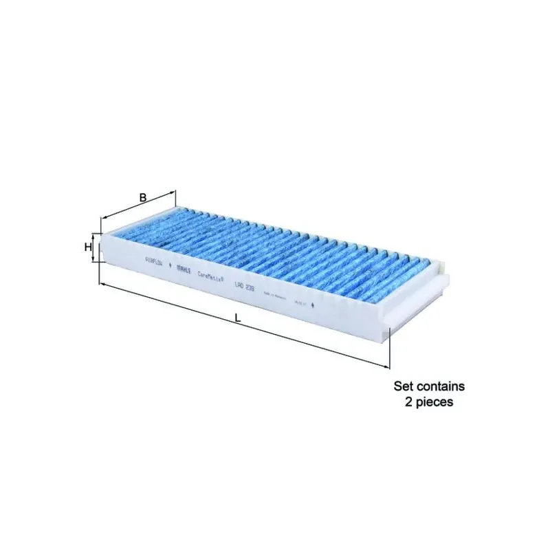 MAHLE LAO239/S Filtro, aire habitáculo