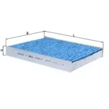 MAHLE LAO120 Filtro, aire habitáculo