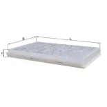 MAHLE LAK307 Filtro, aire habitáculo