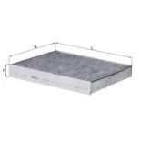 MAHLE LAK297 Filtro, aire habitáculo