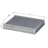 MAHLE LAK250 Filtro, aire habitáculo