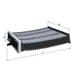 MAHLE LAK227 Filtro, aire habitáculo