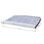 MAHLE LAK1288 Filtro, aire habitáculo