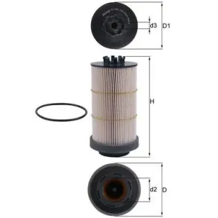 MAHLE KX80/1D Filtro combustible
