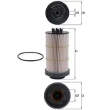 MAHLE KX80/1D Filtro combustible