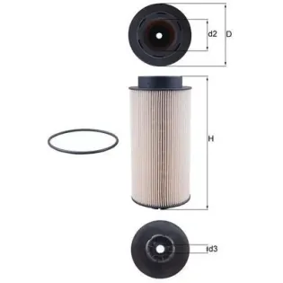MAHLE KX264D Filtro combustible