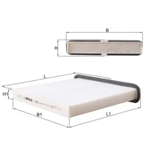 MAHLE LA1361 Filtro, aire habitáculo