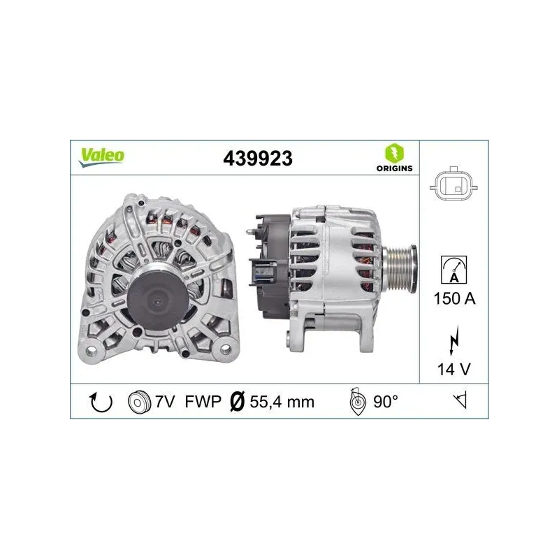VALEO 439923 Alternador