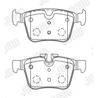 JURID 573772J Juego de pastillas de freno