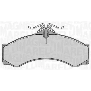 MAGNETI MARELLI 363916060524 Juego de pastillas de freno