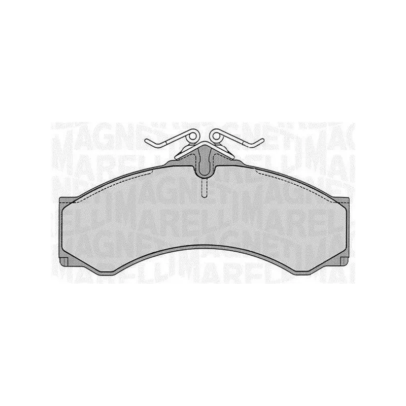 MAGNETI MARELLI 363916060524 Juego de pastillas de freno