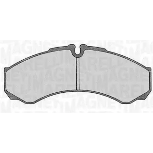 MAGNETI MARELLI 363916060526 Juego de pastillas de freno