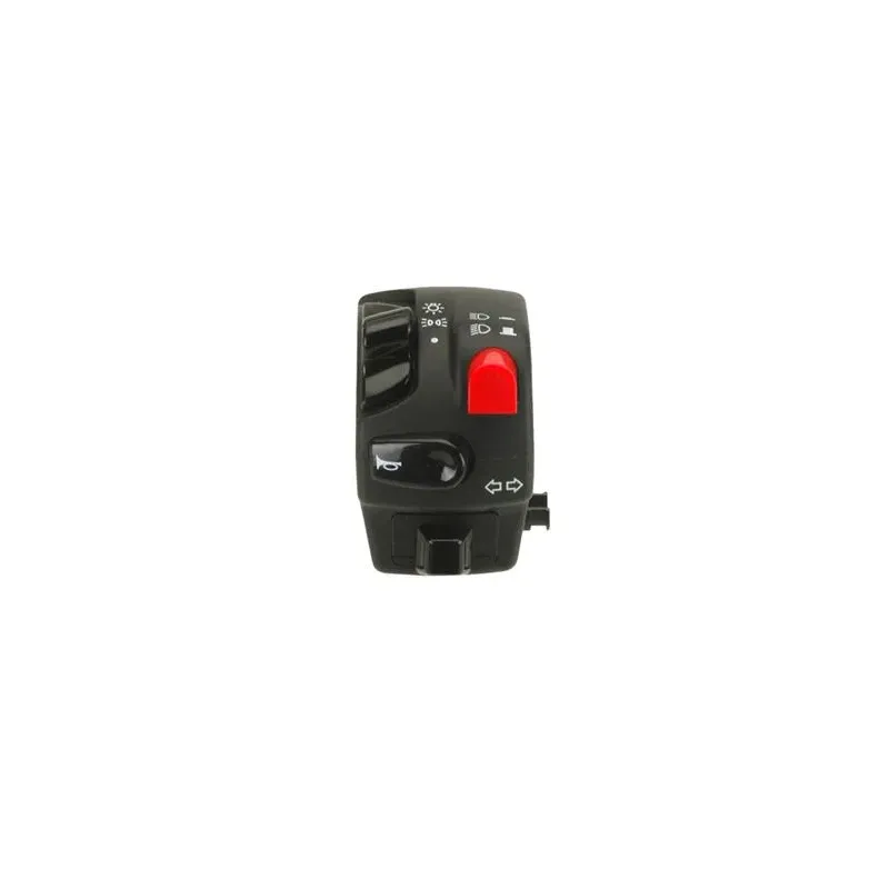 Mando eléctrico Domino Serie 9A izquierdo negro 0068AA.9A.04-04