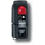 Mando eléctrico Domino Serie 9A derecho negro 0351AB.9A.04-00
