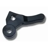 Maneta de descompresor Domino negra 0967.02.381