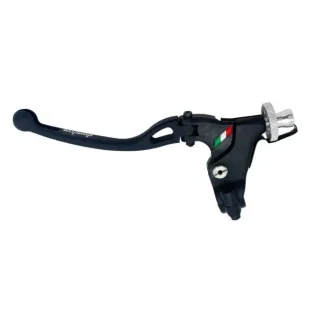Maneta de embrague racing abatible DOMINO F.28  con soporte 4137.04-01