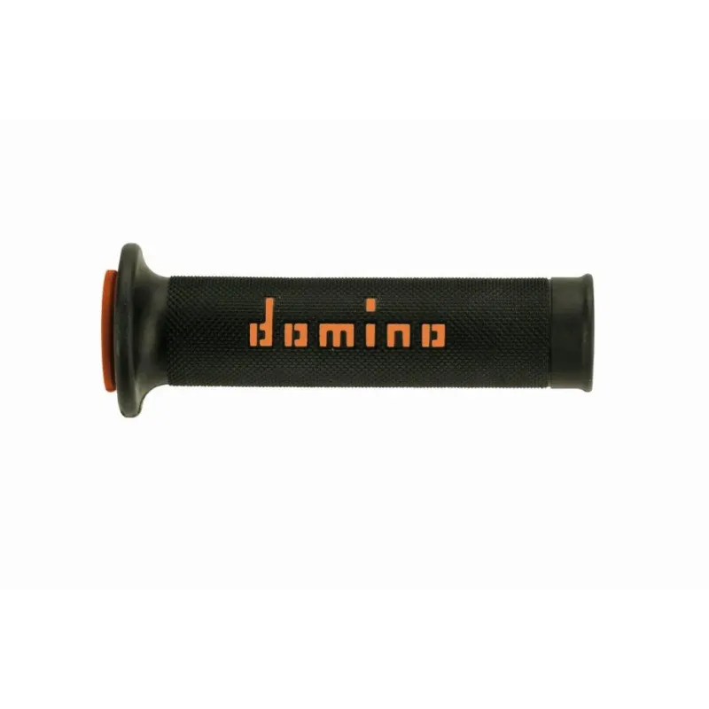 Puños de Domino A010 Racing negro-naranja A01041C4540B7-0