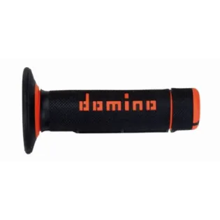 Puños de Domino A020 Off Road negro-naranja A02041C4540A7-1