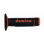 Puños de Domino A020 Off Road negro-naranja A02041C4540A7-1
