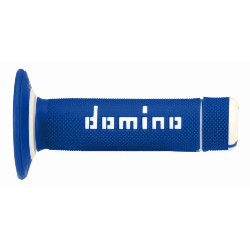 Puños de Domino A020 Off Road azul-blanco A02041C4648A7-1
