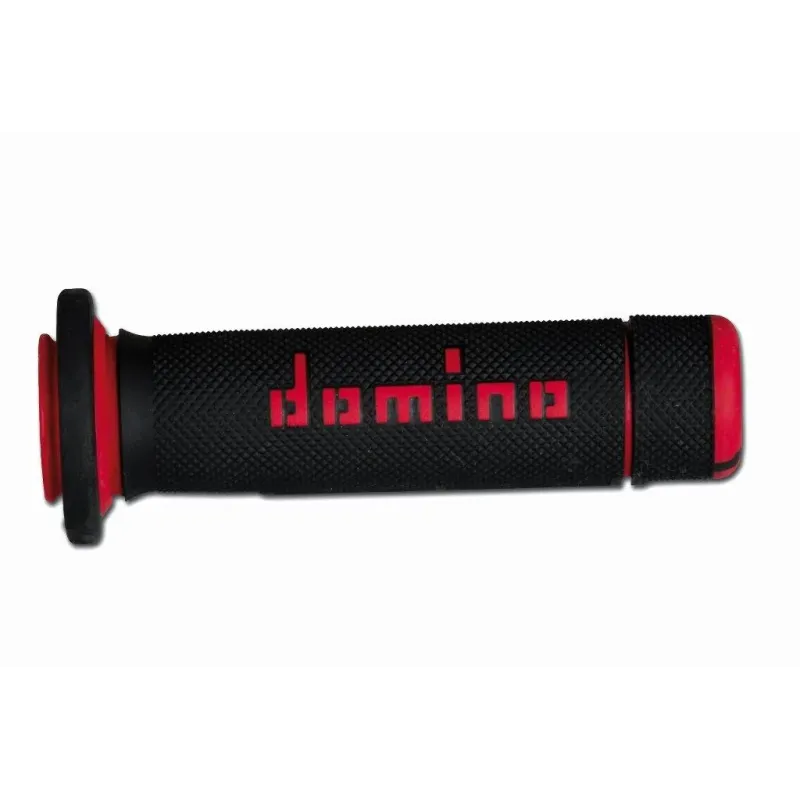 Puños de Domino ATV A180 rojo -negro A18041C4240A7-0