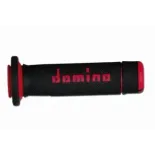 Puños de Domino ATV A180 rojo -negro A18041C4240A7-0