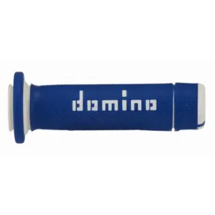 Puños de Domino ATV A180 azul-blanco A18041C4648A7-0