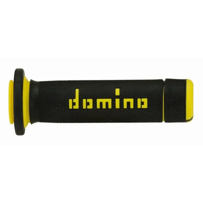 Puños de Domino ATV A180 amarillo-negro A18041C4740A7-0