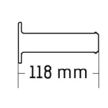 Puños de Domino A190 X-treme negro-naranja A19041C4540A7-0