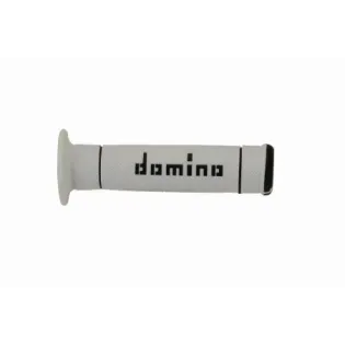 Puños de Domino A250 Trial blanco-negro A24041C4046A7-0