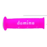 Puños de Domino A250 Racing fucsia-blanco A25041C4643B7-0