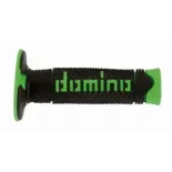 Puños de Domino A260 Off Road negro-verde A26041C4440A7-0