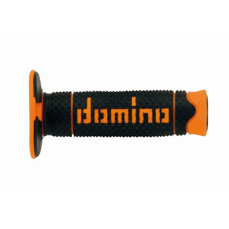 Puños de Domino A260 Off Road negro-naranja A26041C4540A7-0