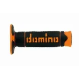 Puños de Domino A260 Off Road negro-naranja A26041C4540A7-0