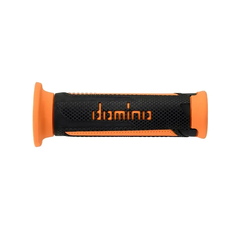 Puños de Domino turismo A350 antracita-naranja A35041C4570C7-0