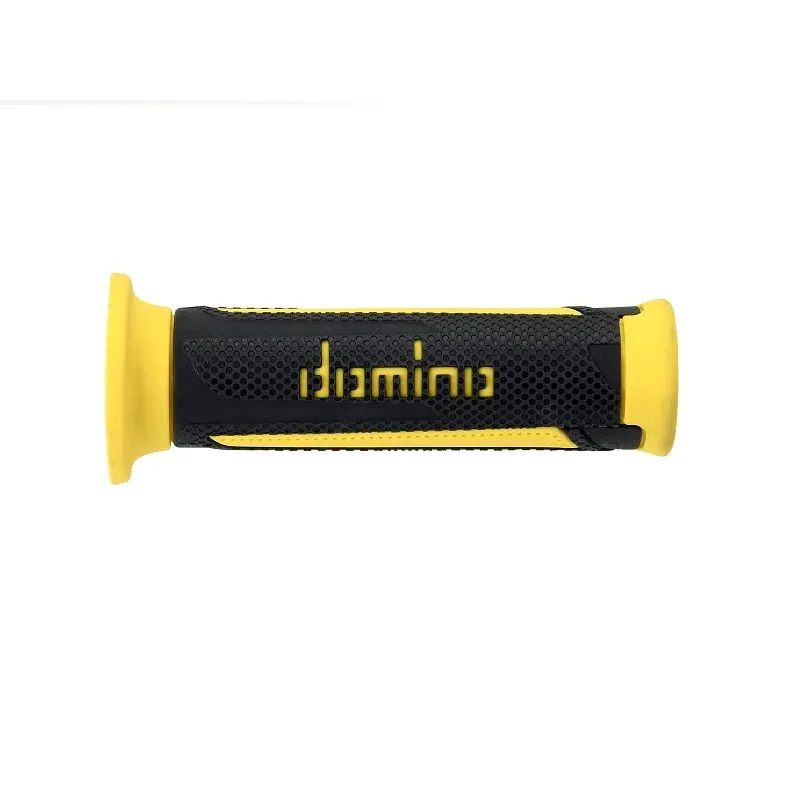 Puños de Domino turismo A350 antracita-amarillo A35041C4770C7-0