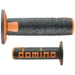 Juego de puños Domino negros-naranjas Off Road A36041C4045A7-0