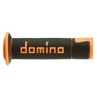 Puños de Domino A450 negro-naranja A45041C4540B7-0