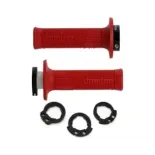 Puños Domino D-Lock Rojos con anillos Push-Pull - D10046C4200A9-0