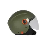 Casco Acerbis Jet Modelo Brezza 22-06 verde militar 0026061.582