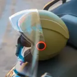 Casco Acerbis Jet Modelo Brezza 22-06 verde militar 0026061.582