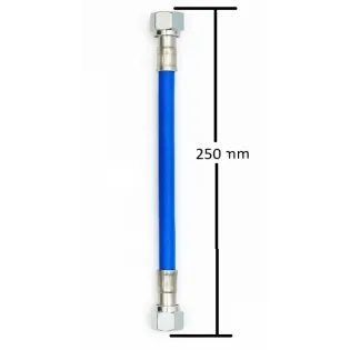 Tubo de moto acero 250mm FrenTubo A06-0250-X1BLU