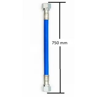 Tubo de moto acero 750mm FrenTubo A06-0750-X1BLU