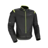 Chaqueta Acerbis CE Ramsey Vented 2.0 color negro y amarillo - 0026149.318