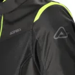 Chaqueta Acerbis CE Ramsey Vented 2.0 color negro y amarillo - 0026149.318