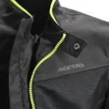Chaqueta Acerbis CE Ramsey Vented 2.0 color negro y amarillo - 0026149.318