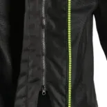 Chaqueta Acerbis CE Ramsey Vented 2.0 color negro y amarillo - 0026149.318