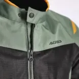 Chaqueta Acerbis CE Ramsey Vented 2.0 color verde y amarillo - 0026149.374