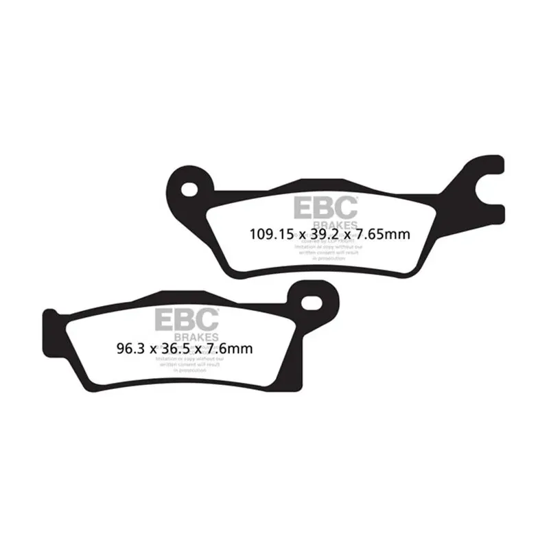 PASTILLAS DE FRENO EBC FA618R