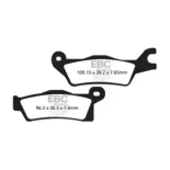 PASTILLAS DE FRENO EBC FA618R